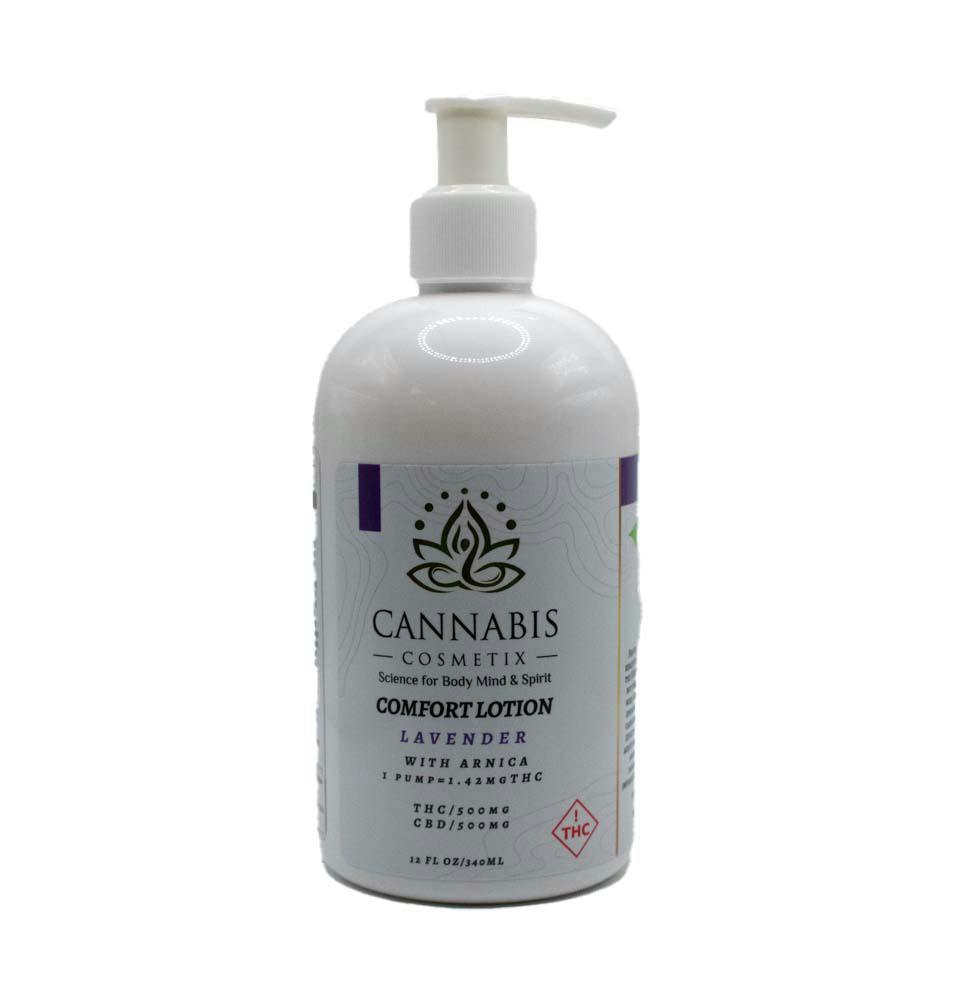 Cannabis Cosmetix-Topical-12oz-Lavender Lotion 1:1 THC:CBD