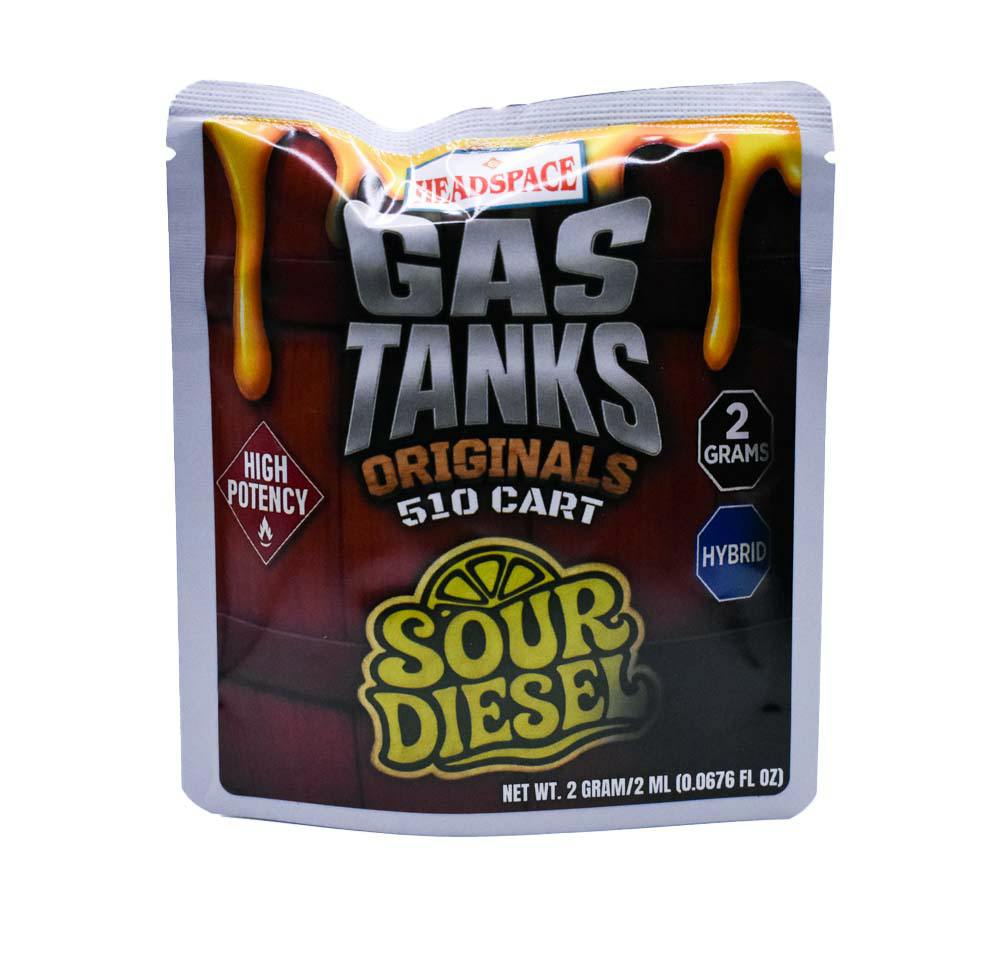 Gas Tanks-Cartridge-Distillate-2g-Sour Diesel (H)