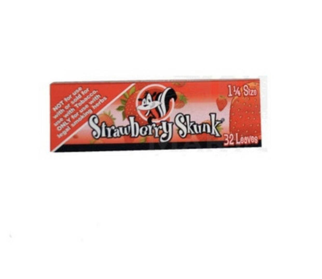 Skunk Hemp 1 1/4 Rolling Papers - Strawberry