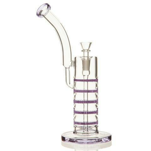 12" Five Layer Honeycomb Perc Recycler