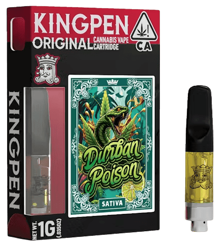 KINGPEN - THC VAPE - DURBAN POISON - 1G