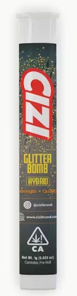 CIZI - INDOOR PREROLL - GLITTER BOMB - 1G