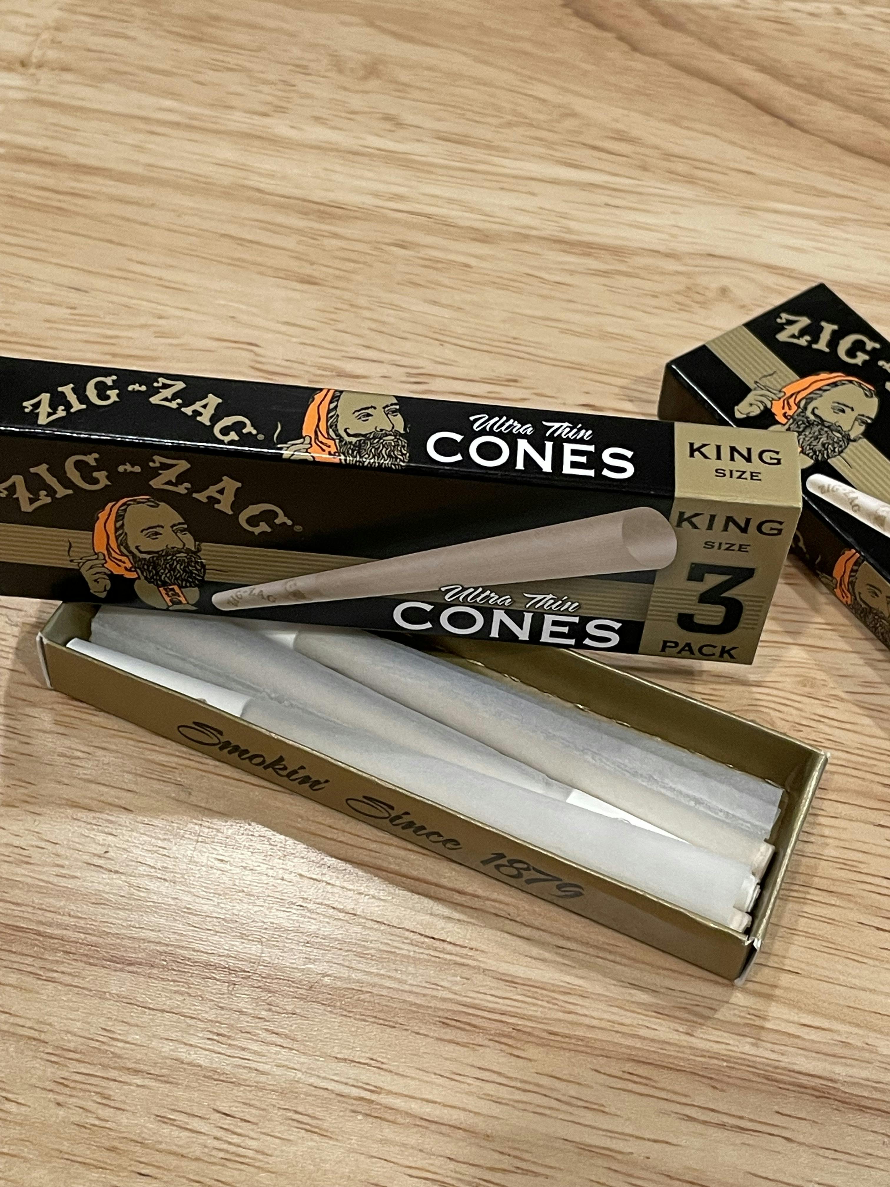 Zig Zag 3pk Cones