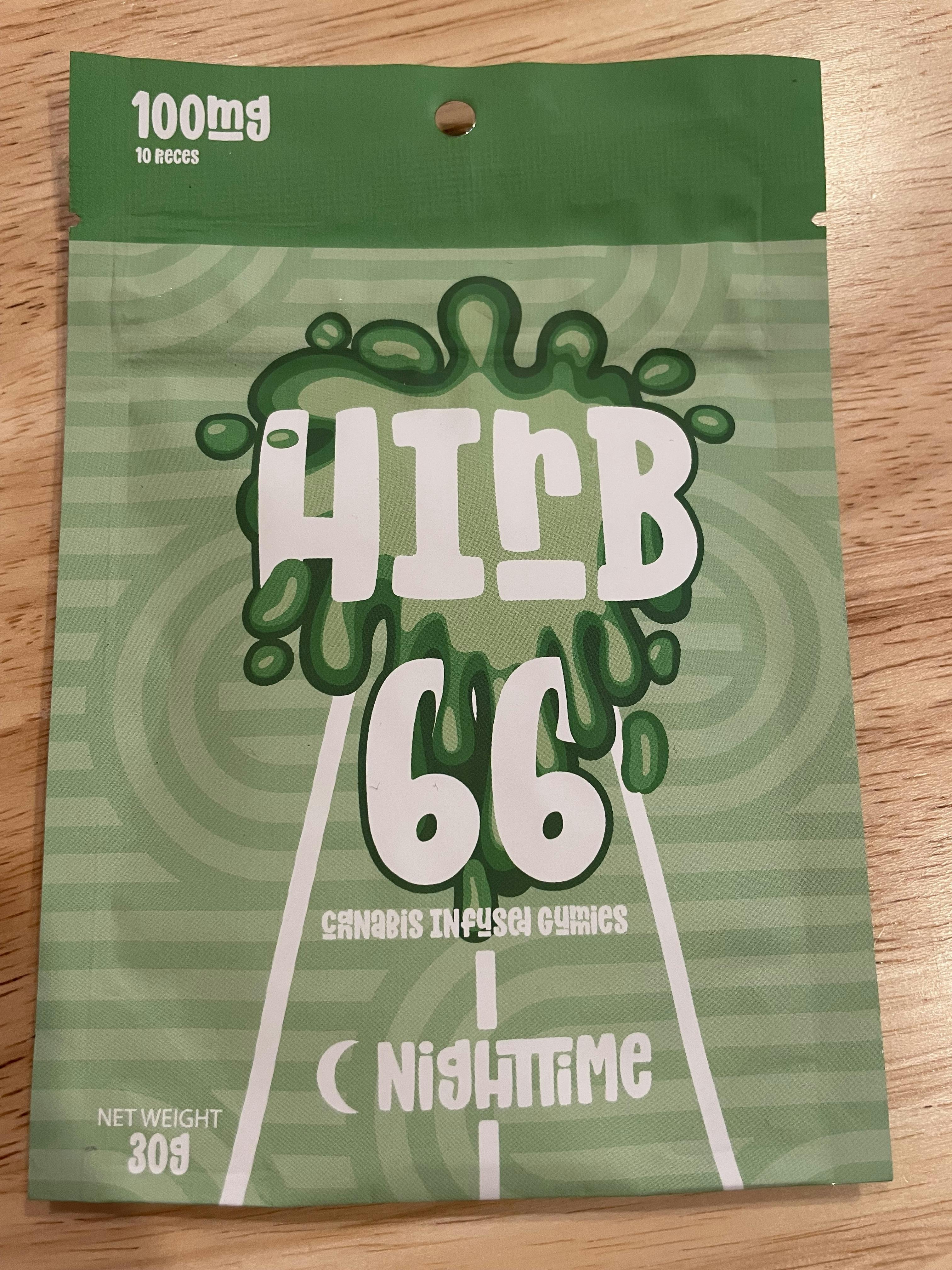 HIRB 100mg INDICA GUMMIES