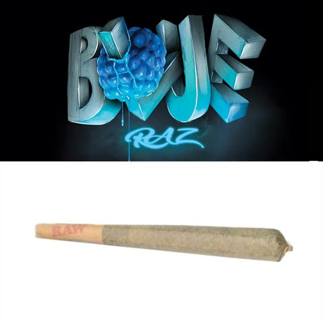Cookies Blue Raz Pre-Rolled Joints 2pk / 1g