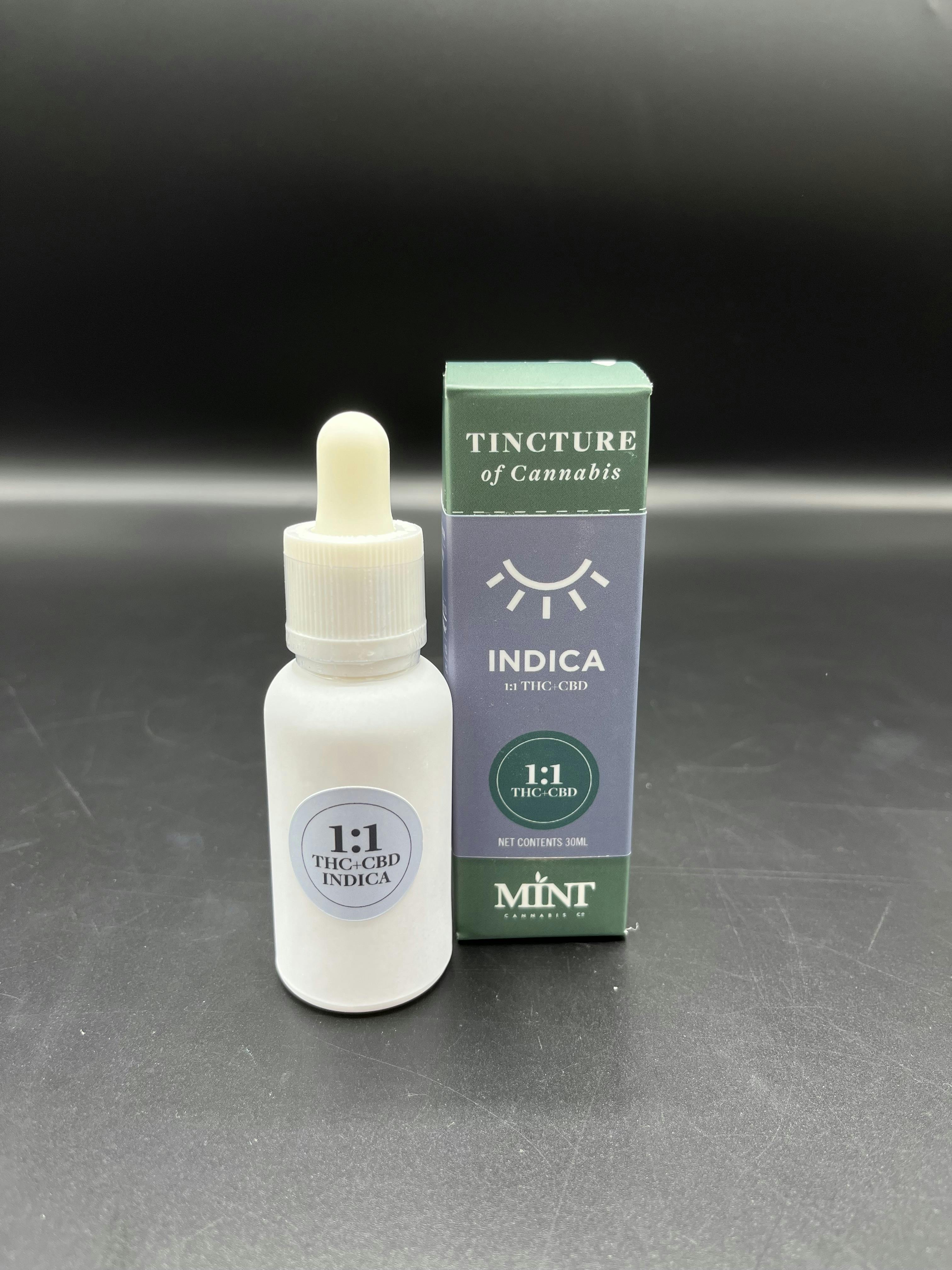 MINT - INDICA 1:1 1000mg Full Spectrum Tincture