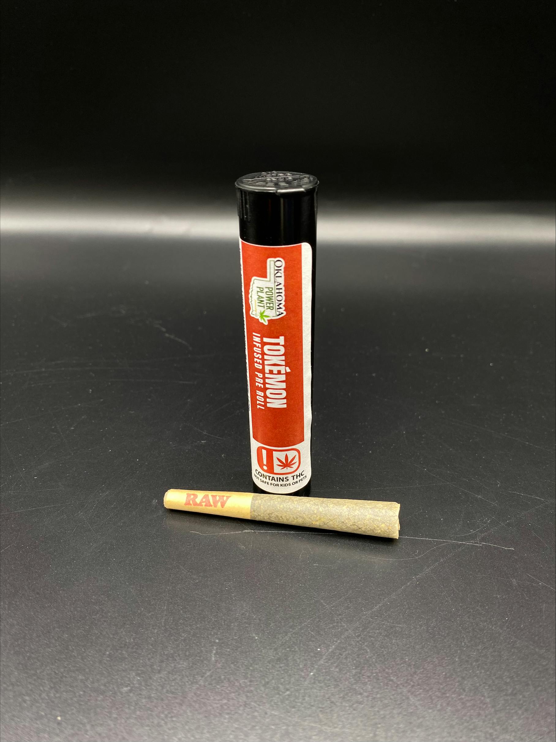 Oklahoma Power Plant - Tokemon 1g Hash Infused Pre Roll