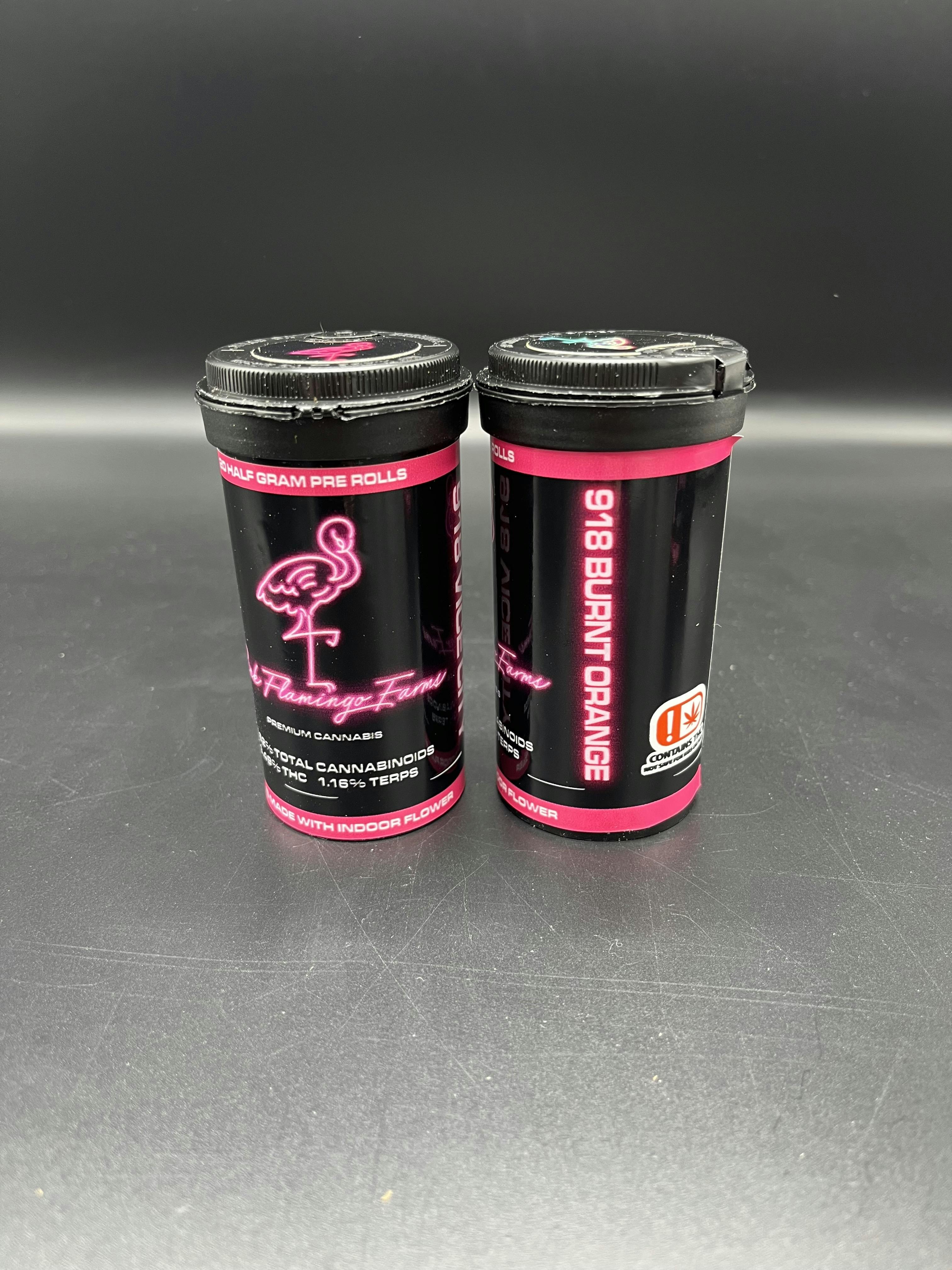 Pink Flamingo - Burnt Orange 20pk Pre Rolls