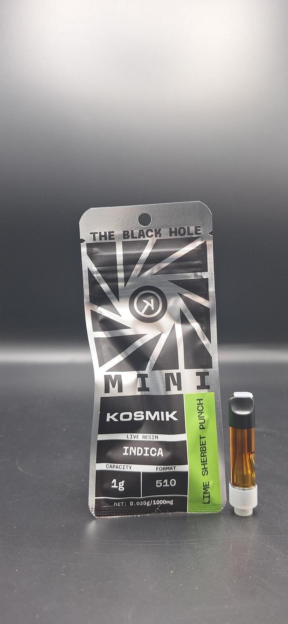 Black Hole 1g Vape - Lime Sherbet Punch