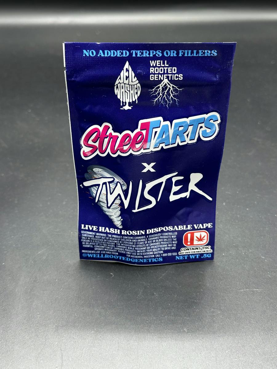 Well Rooted - Street Tarts .5g Live Rosin Disposable