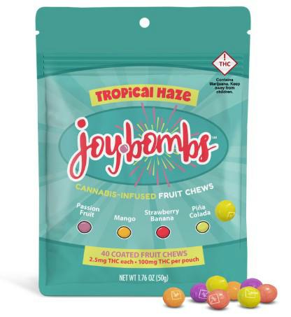 Joybombs - Tropical Haze 100mg Fruit Chews