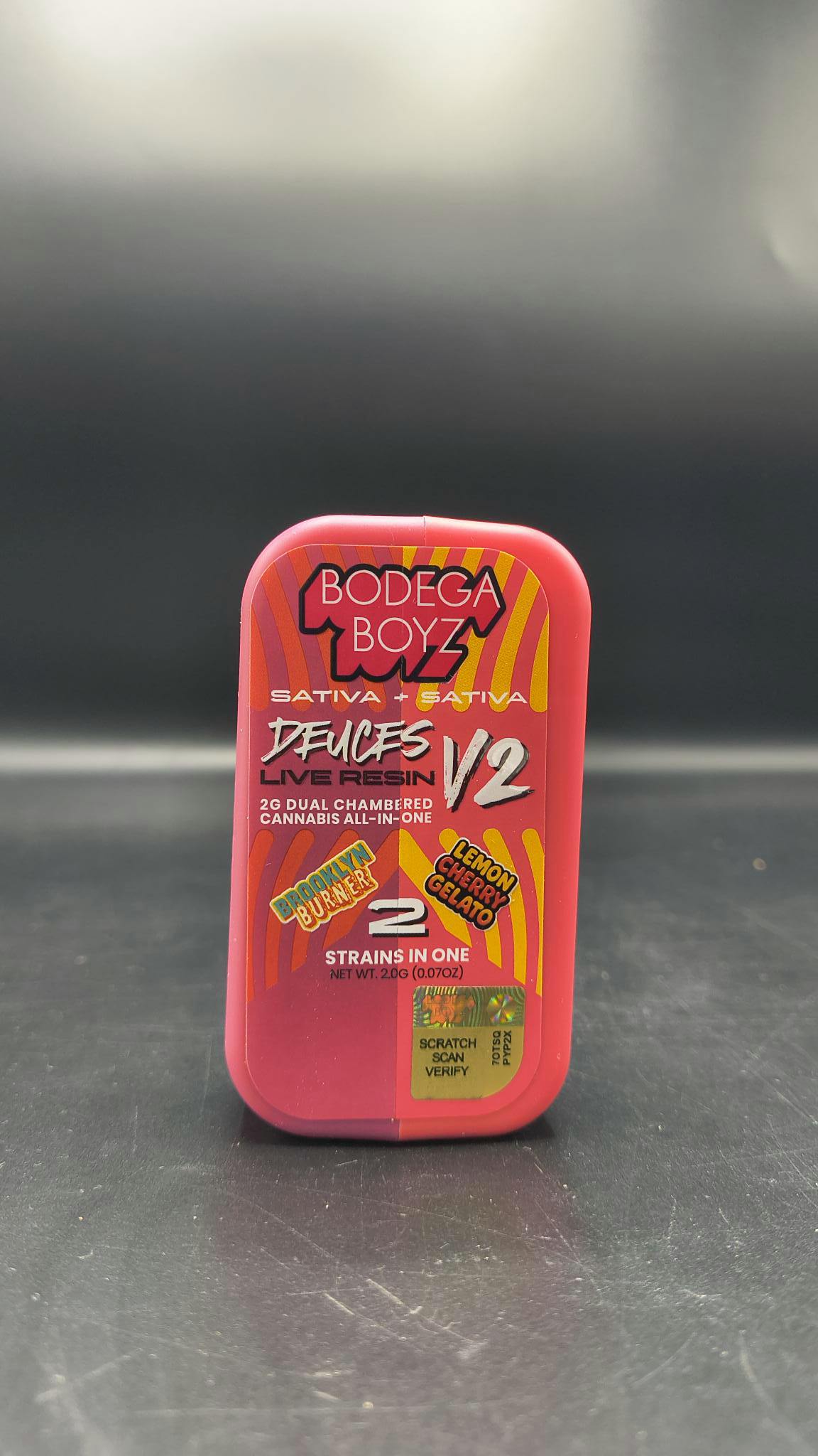 Bodega Boyz - Deuces 2g Disposable V2 (Brooklyn Burner x Lemon Cherry)