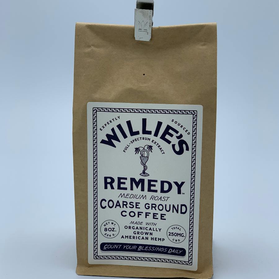 Willie's Remedy Medium Roast Ground Coffee