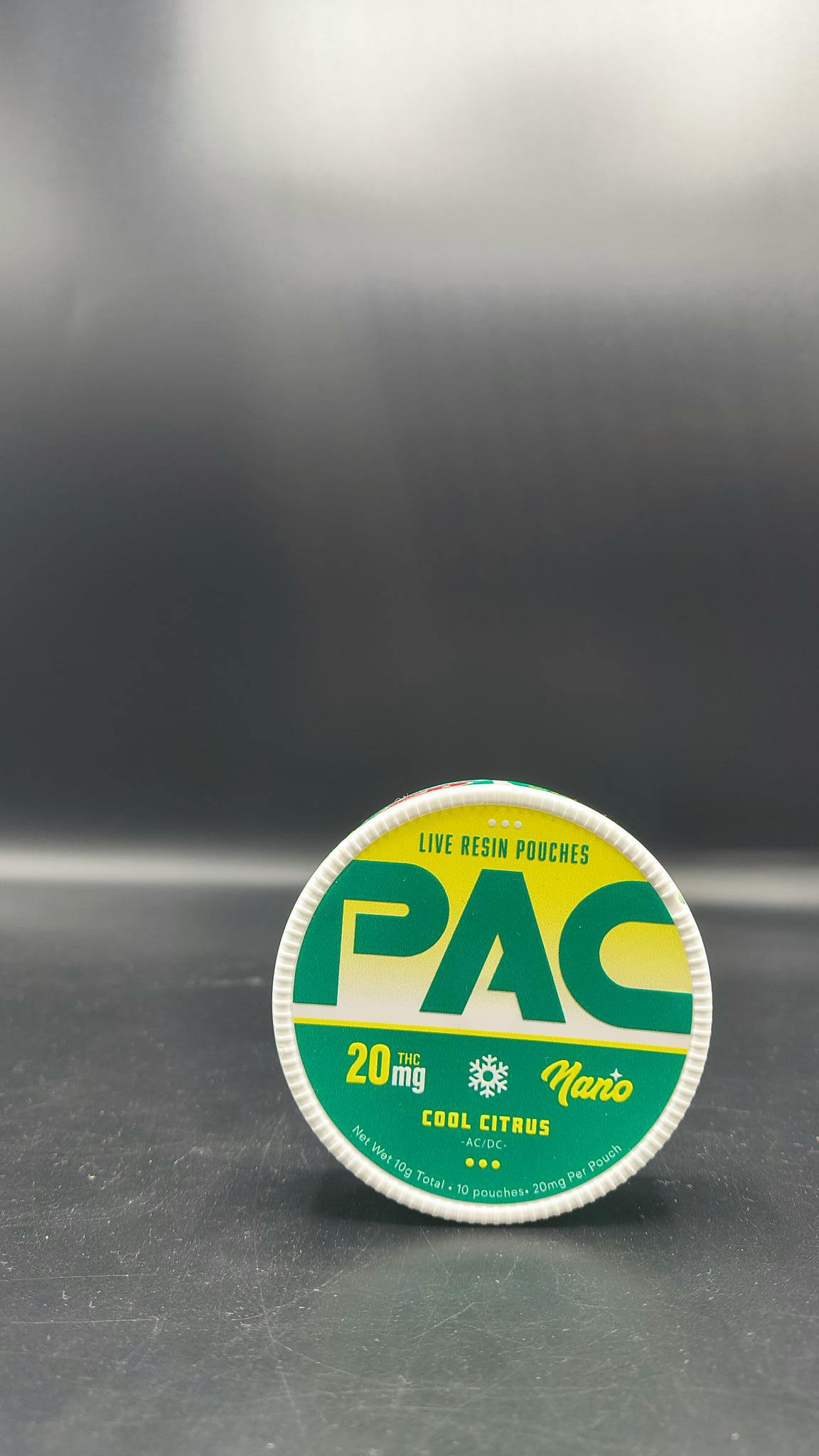 PAC - Cool Citrus 200mg Live Resin Pouches (AC/DC)