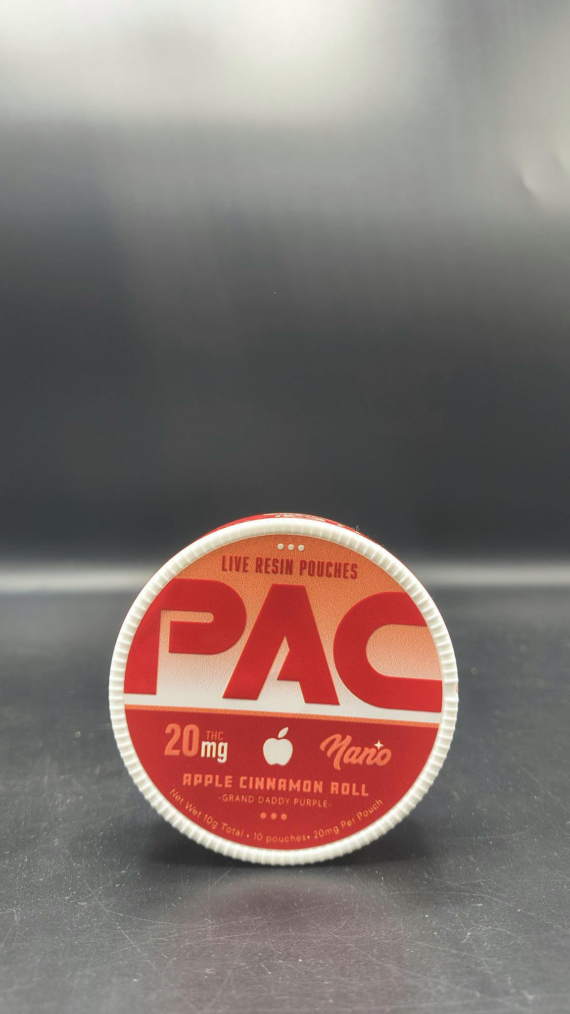 PAC - Apple Cinnamon Roll 200mg Live Resin Pouches (GDP)