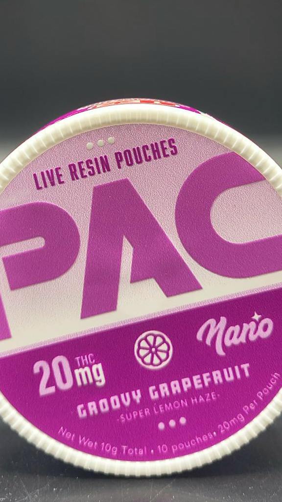 PAC - Groovy Grapefruit 200mg Live Resin Pouches (SLH)