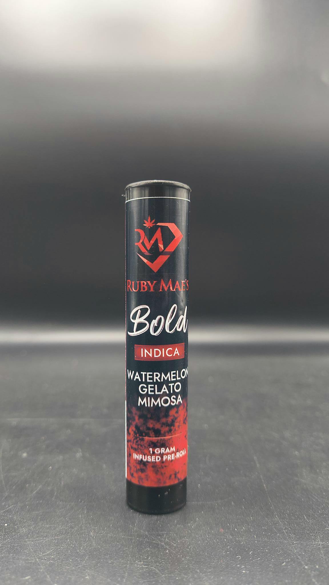 Ruby Mae's - Bold 1g Pre Roll (Watermelon Gelato Mimosa)