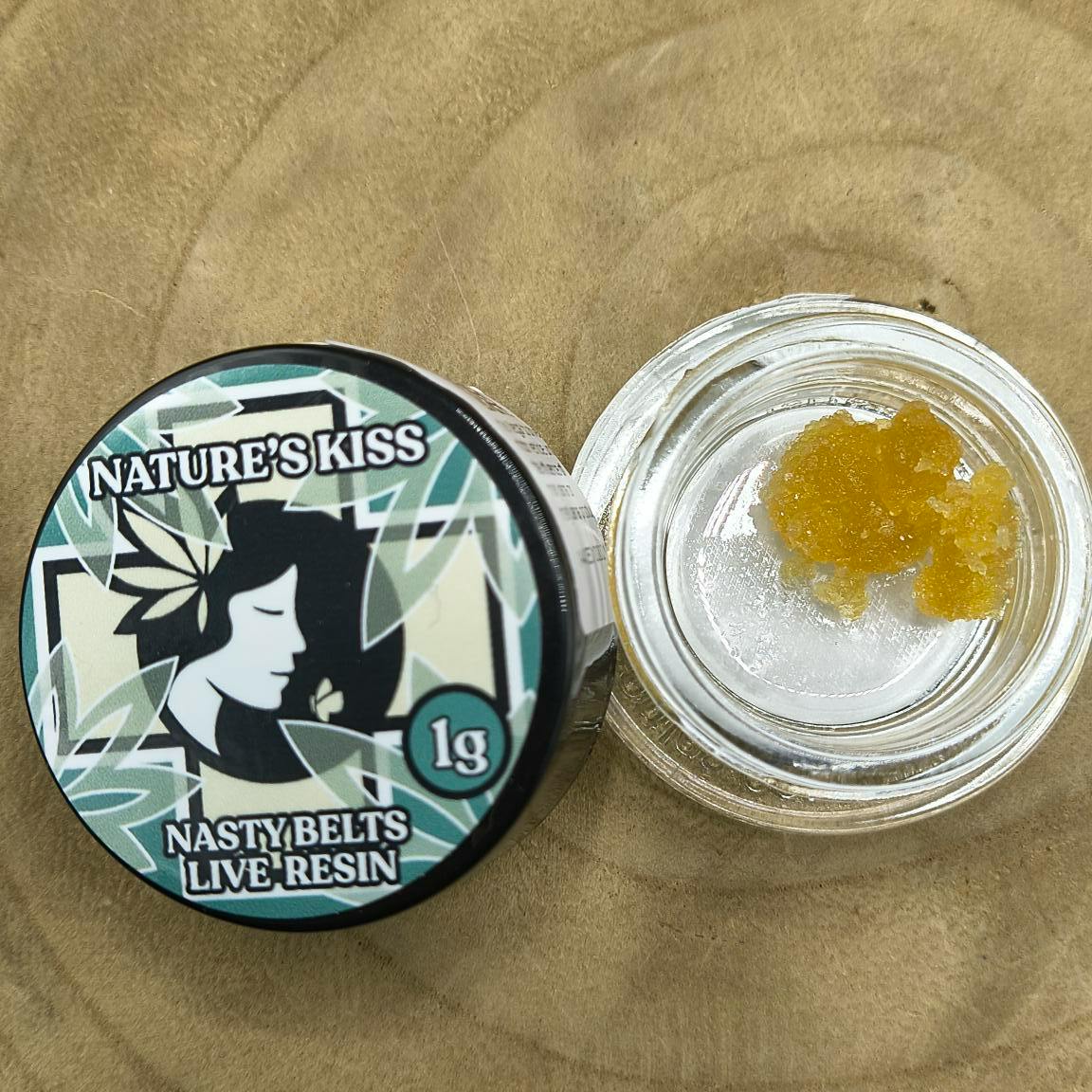 Nature's Kiss - Nasty Belts 1g Live Resin