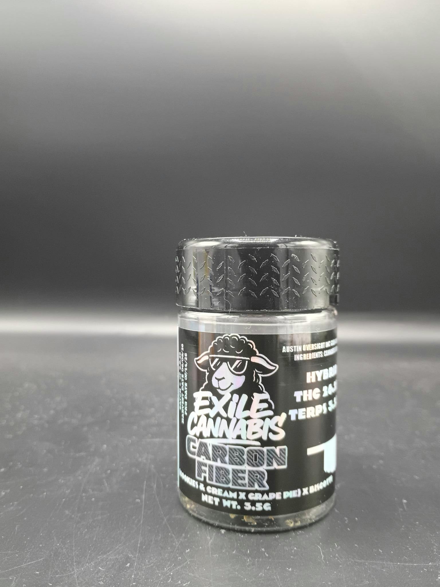 Exile Cannabis - Carbon Fiber 3.5g Flower