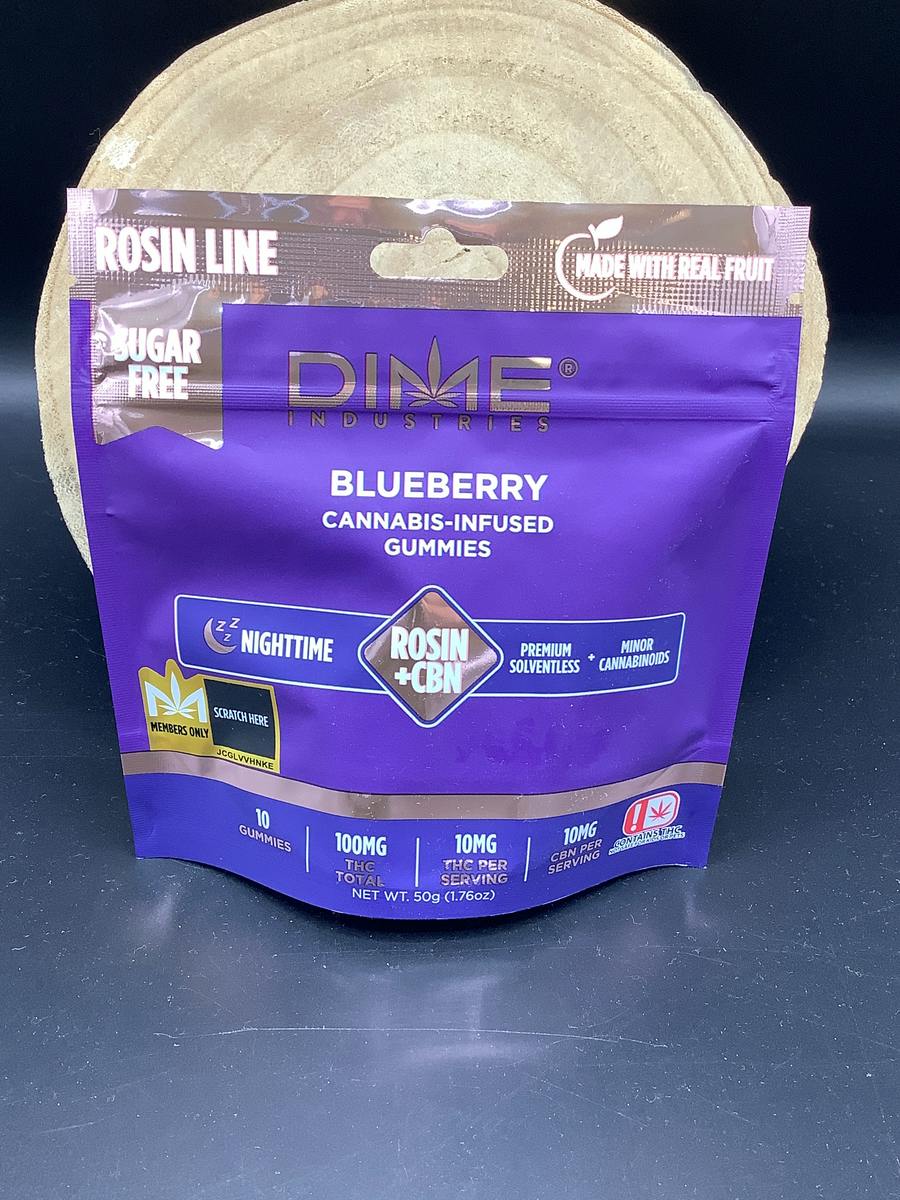 Dime - Blueberry 100mg ROSIN Gummies