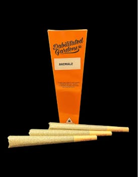 Dabilitated: Animalz 3-Pack Infused Pre-rolls