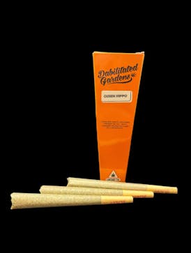 Dabilitated: Queen Hippo 3-pack Infused Pre-rolls