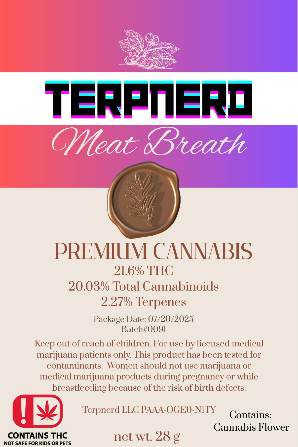 Meat Breath - Terpnerd Select Premium Flower