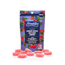 100mg CBN 100mg THC Jamberry Smokiez gummies