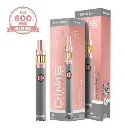 Sour Tangie Dime Rosin Cartridges