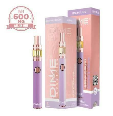 Grapes & Cream Dime Rosin Cartridges
