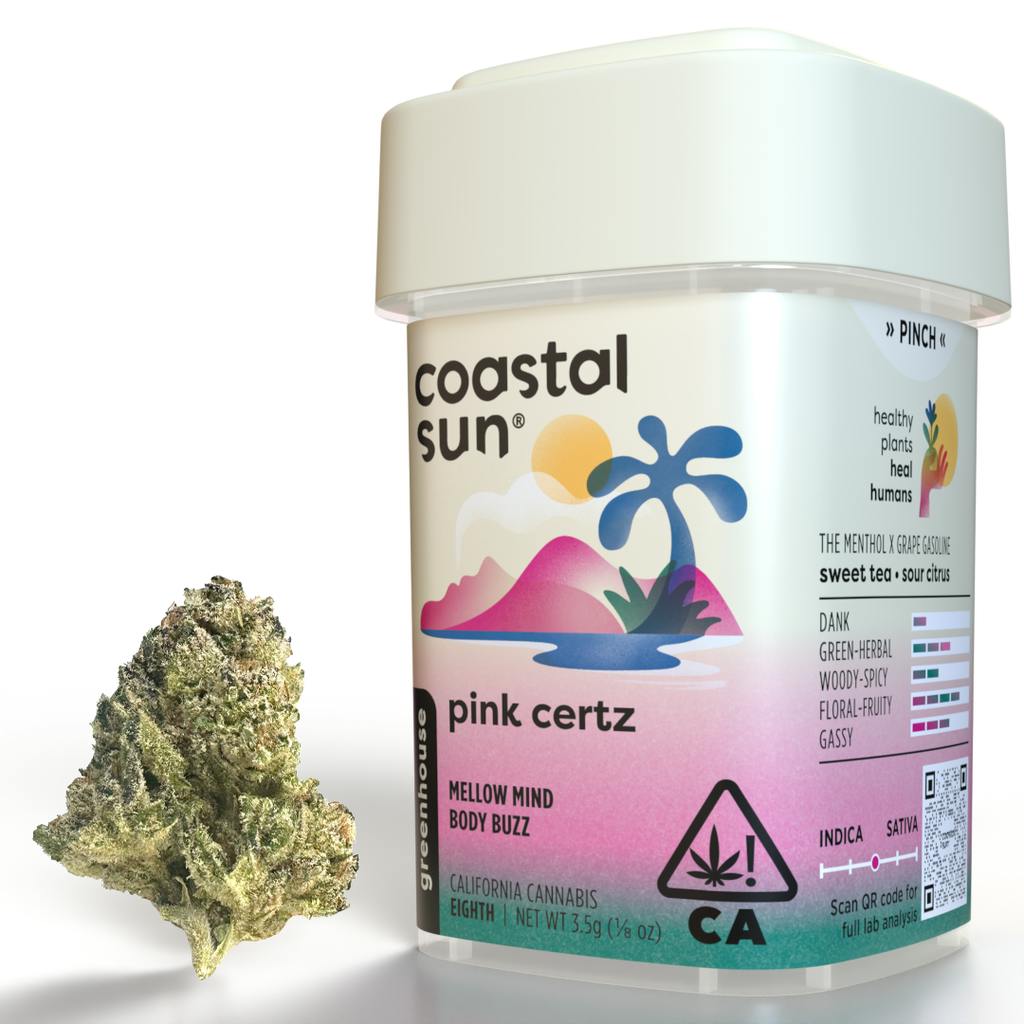 Coastal Sun | Pink Certz | Flower | 3.5g by Coastal Sun