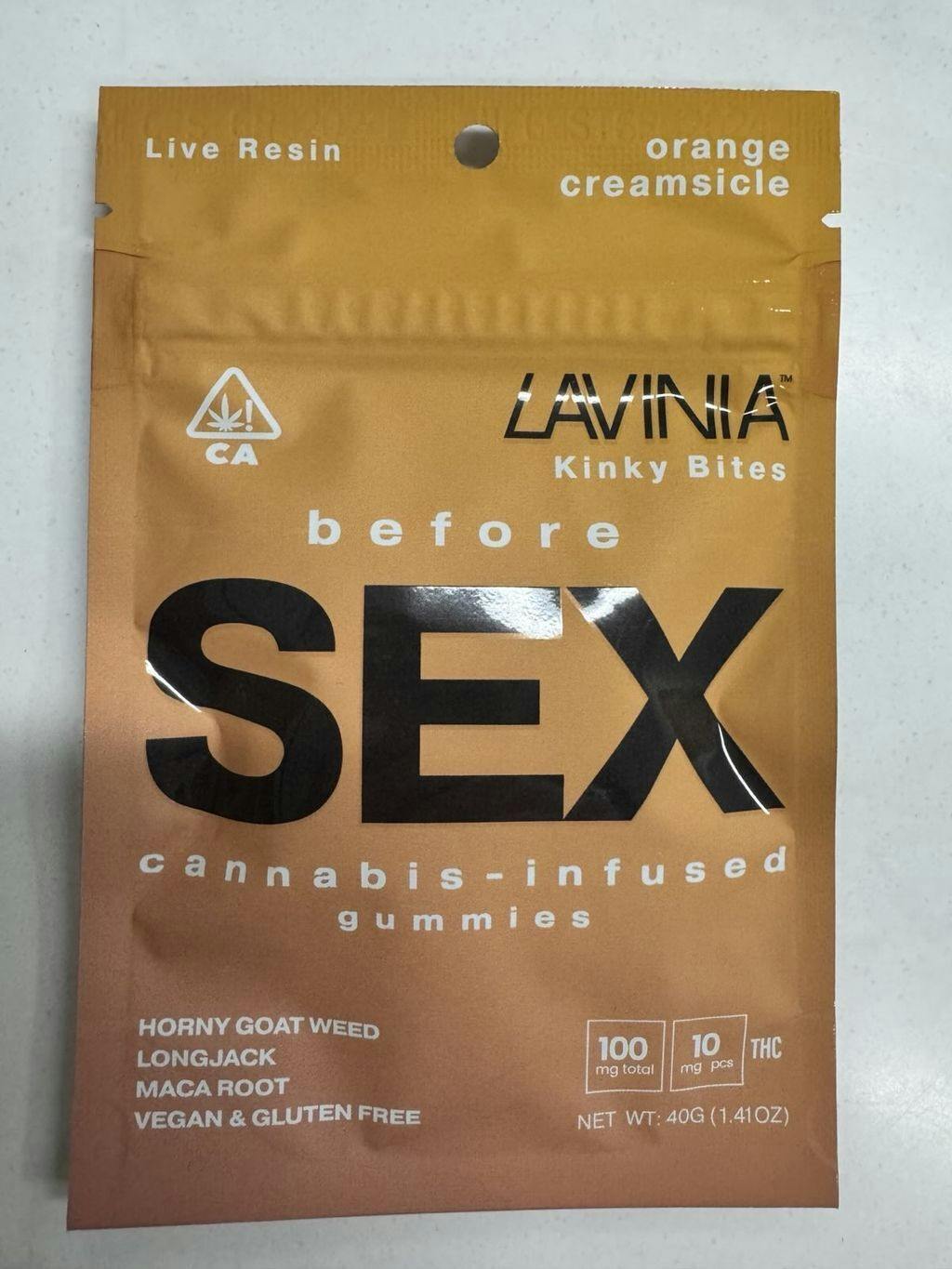 Lavinia — Before Sex Orange Creamsicle