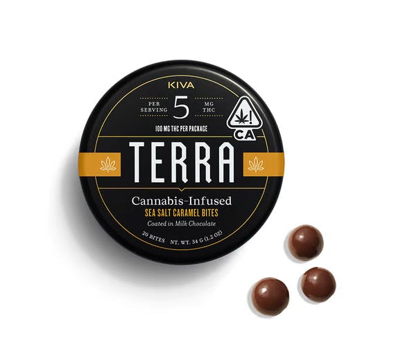 Kiva Confections — Terra Sea Salt Caramel Bites