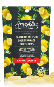 Smokiez Sour Lemonade: Uplift Fruit Chews