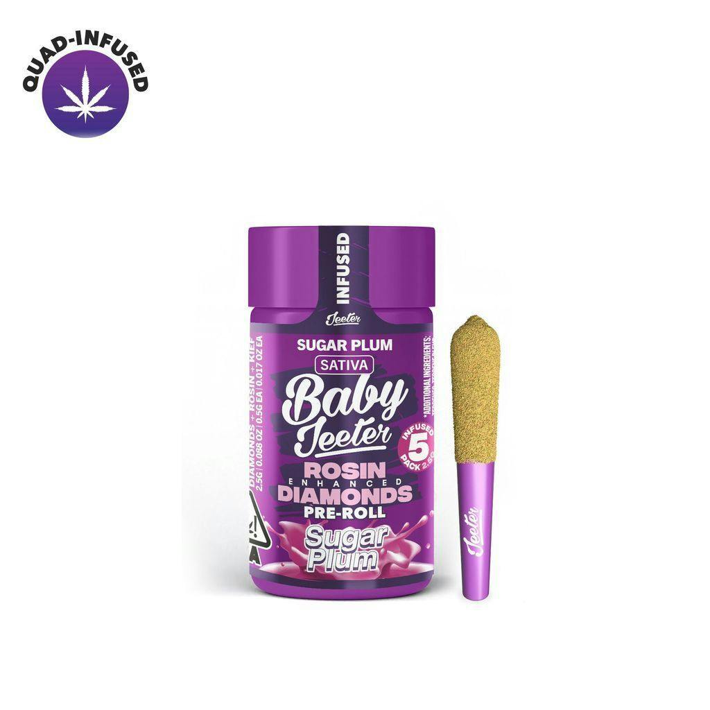 Jeeter Sugar Plum Quad Infused 5-Pack 2.5g
