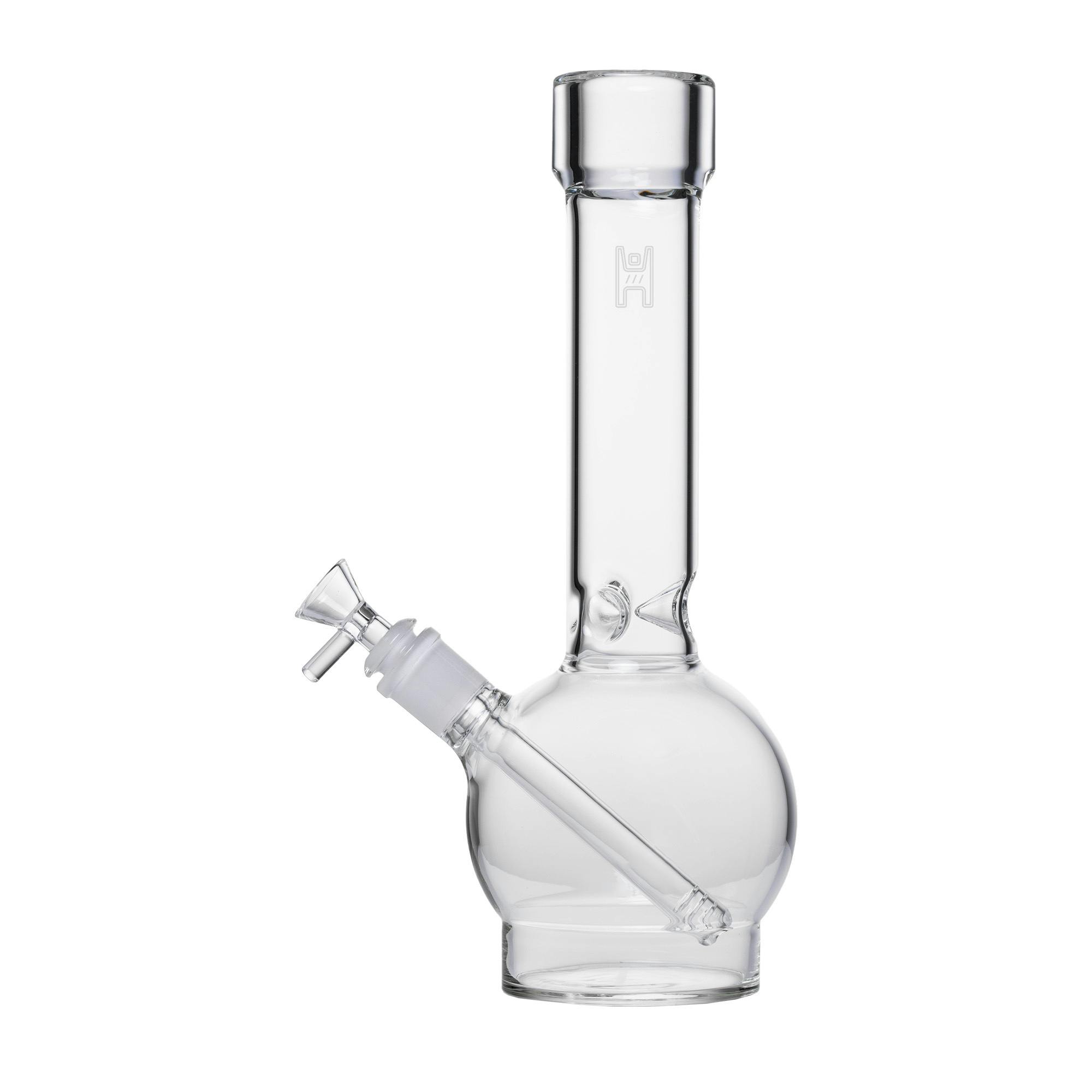 12" CLEAR BALL BONG - HUMAN GRADE