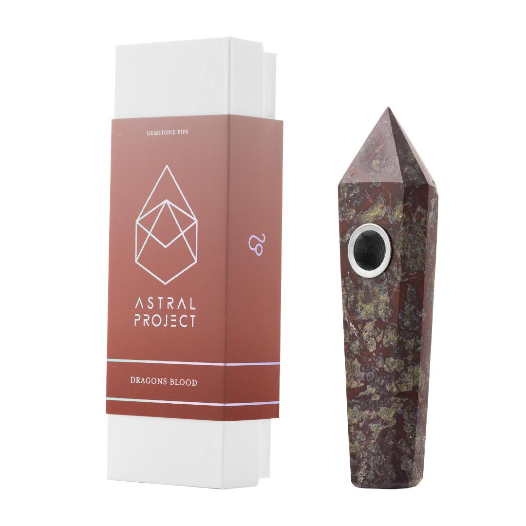 DRAGON'S BLOOD GEMSTONE PIPE - ASTRAL PROJECT