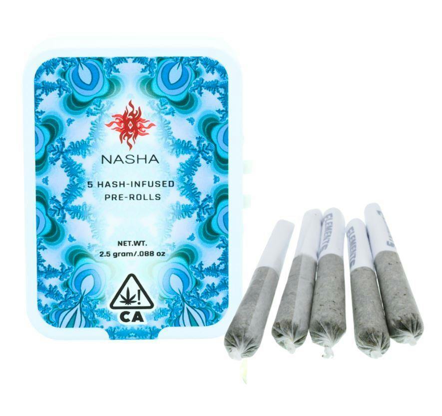 RASPBERRY COUGH X PAPAYA BOMB HASH INFUSED (5PK) - NASHA