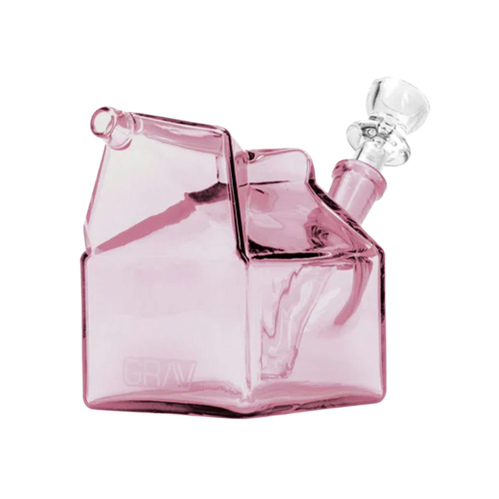 PINK MILK CARTON BUBBLER - GRAV