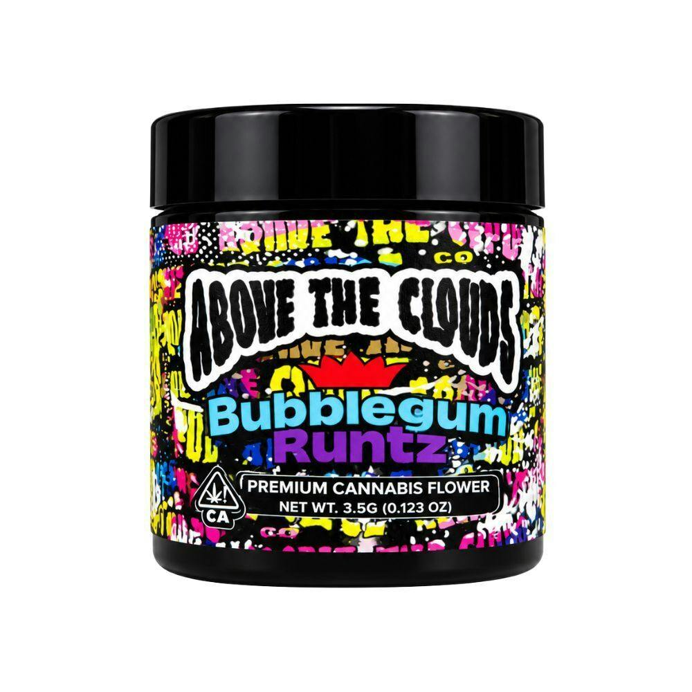 BUBBLEGUM RUNTZ JAR 3.5G - ABOVE THE CLOUDS