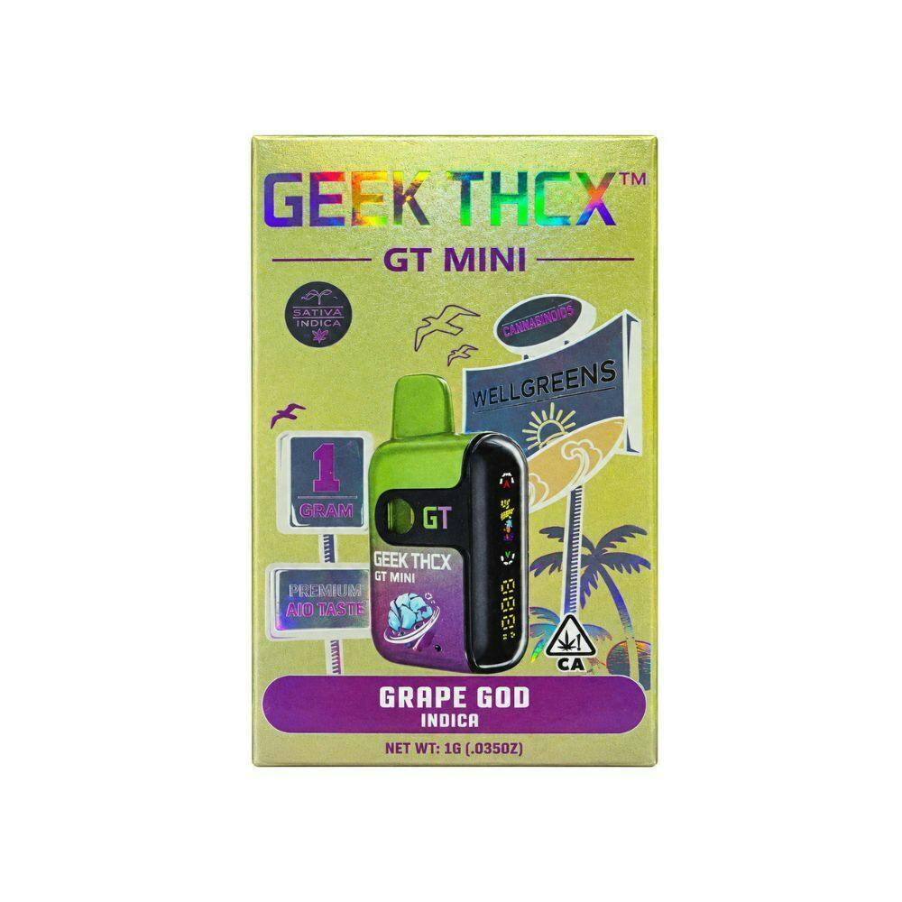 GRAPE GOD ALL IN ONE DISPOSABLE BAR 1G - GEEK THCX