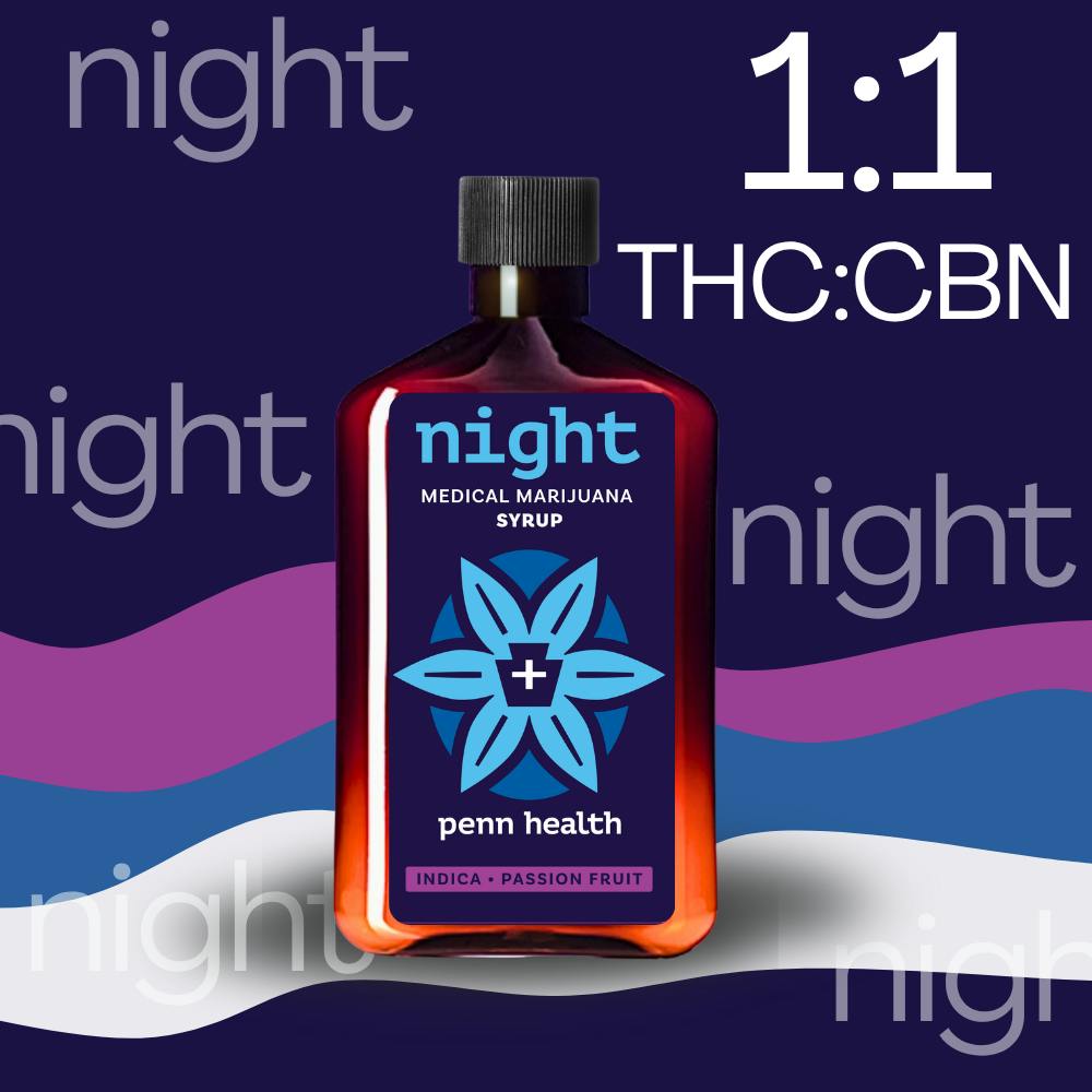 Passionfruit Night Syrup [1:1 THC:CBN]