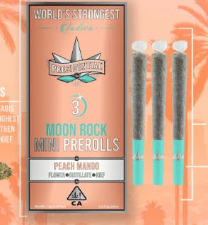 Peach Mango: X 3 Moonrock Mini