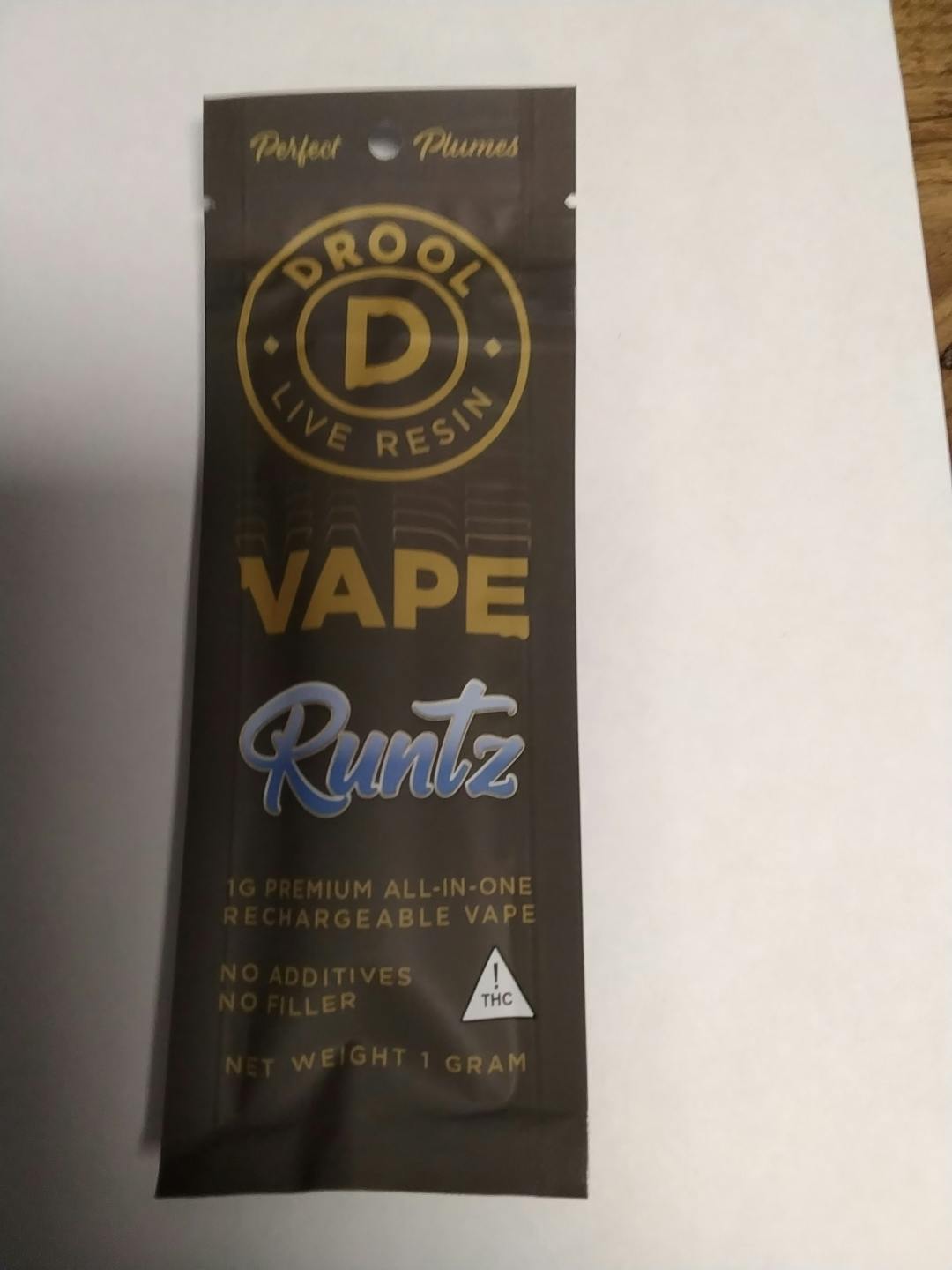Runtz Live Resin 1G - Drool