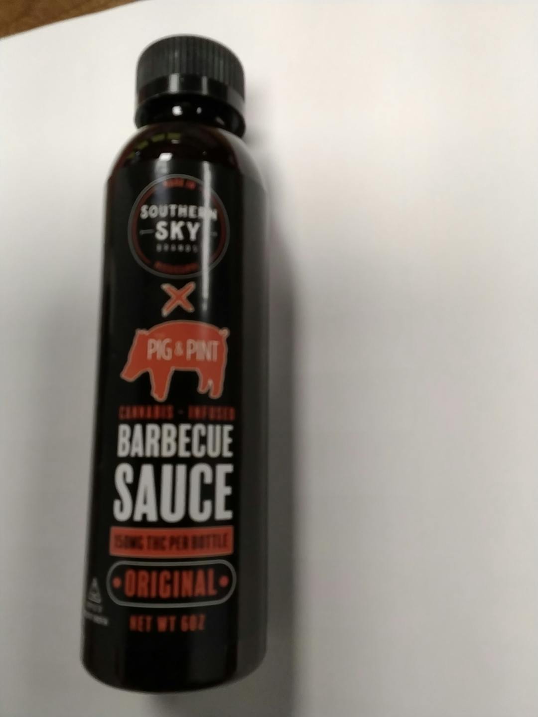 200g BBQ Sauce (150mg THC) Southern Sky at Hemp World Jackson