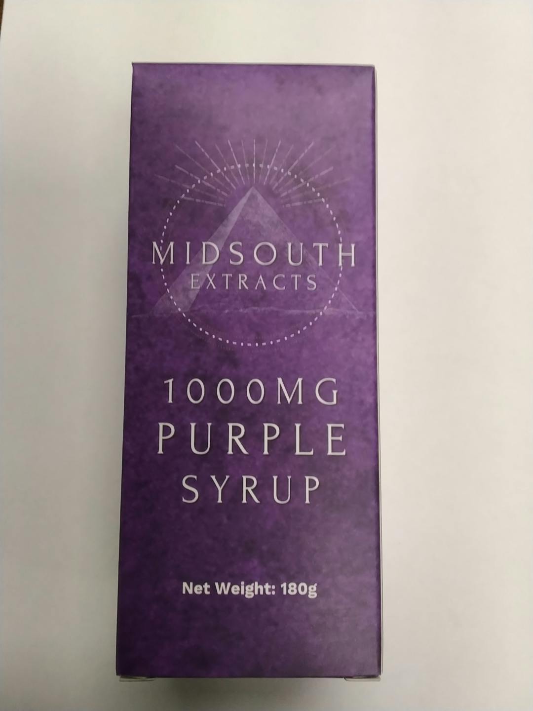 Infused Syrup - Purple - 1000mg - Midsouth Extract