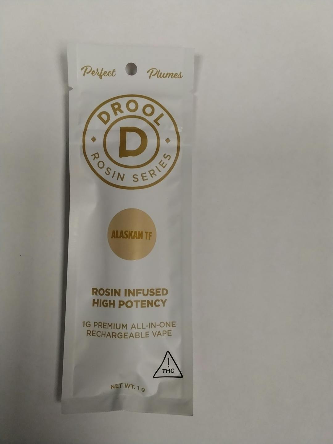 Drool Alaskan TF Rosin 1 Gram - SATIVA DOM