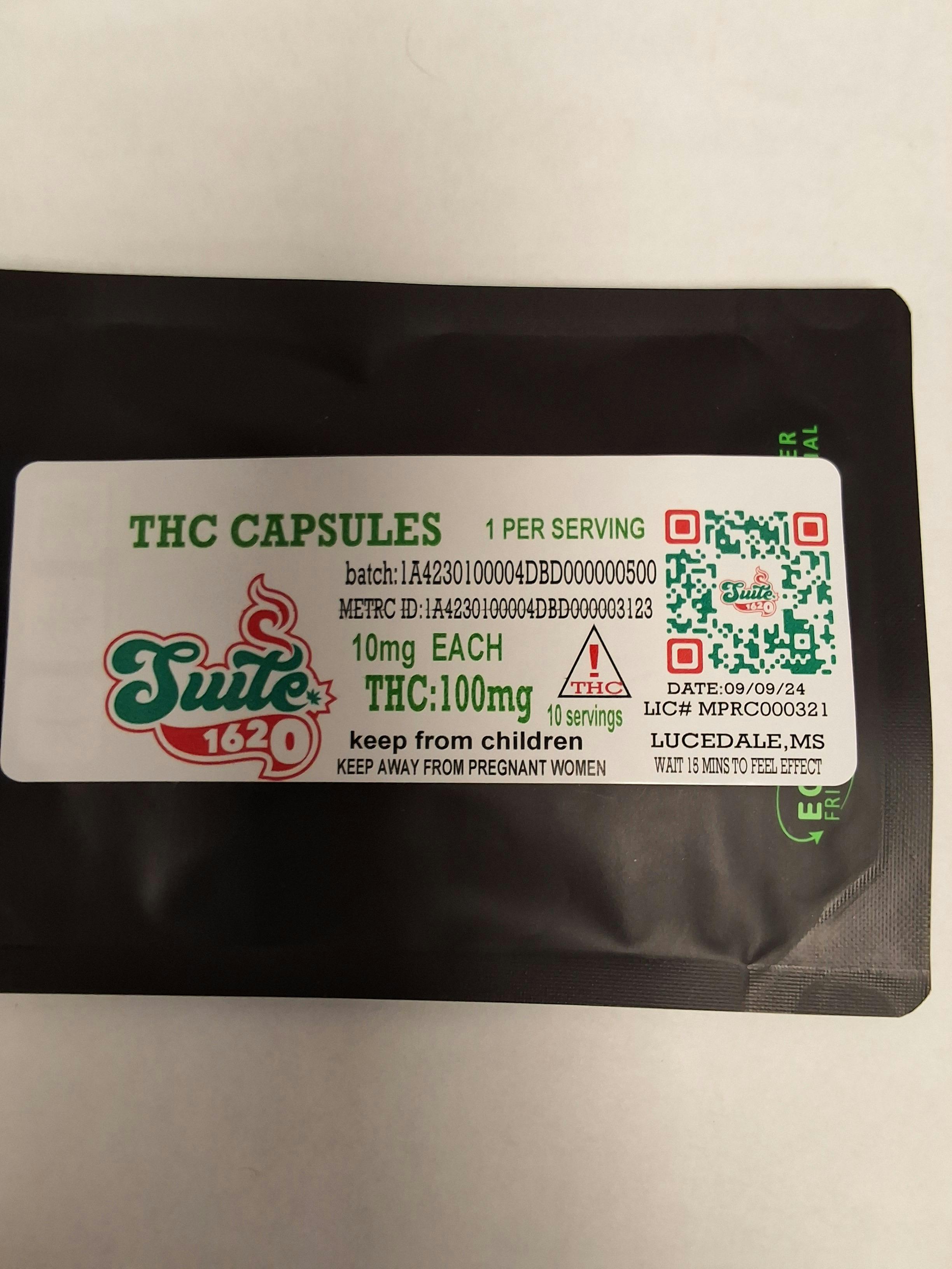 Olive Oil Capsule 10pk (100mg)- SUITE 1620 at Hemp World Jackson
