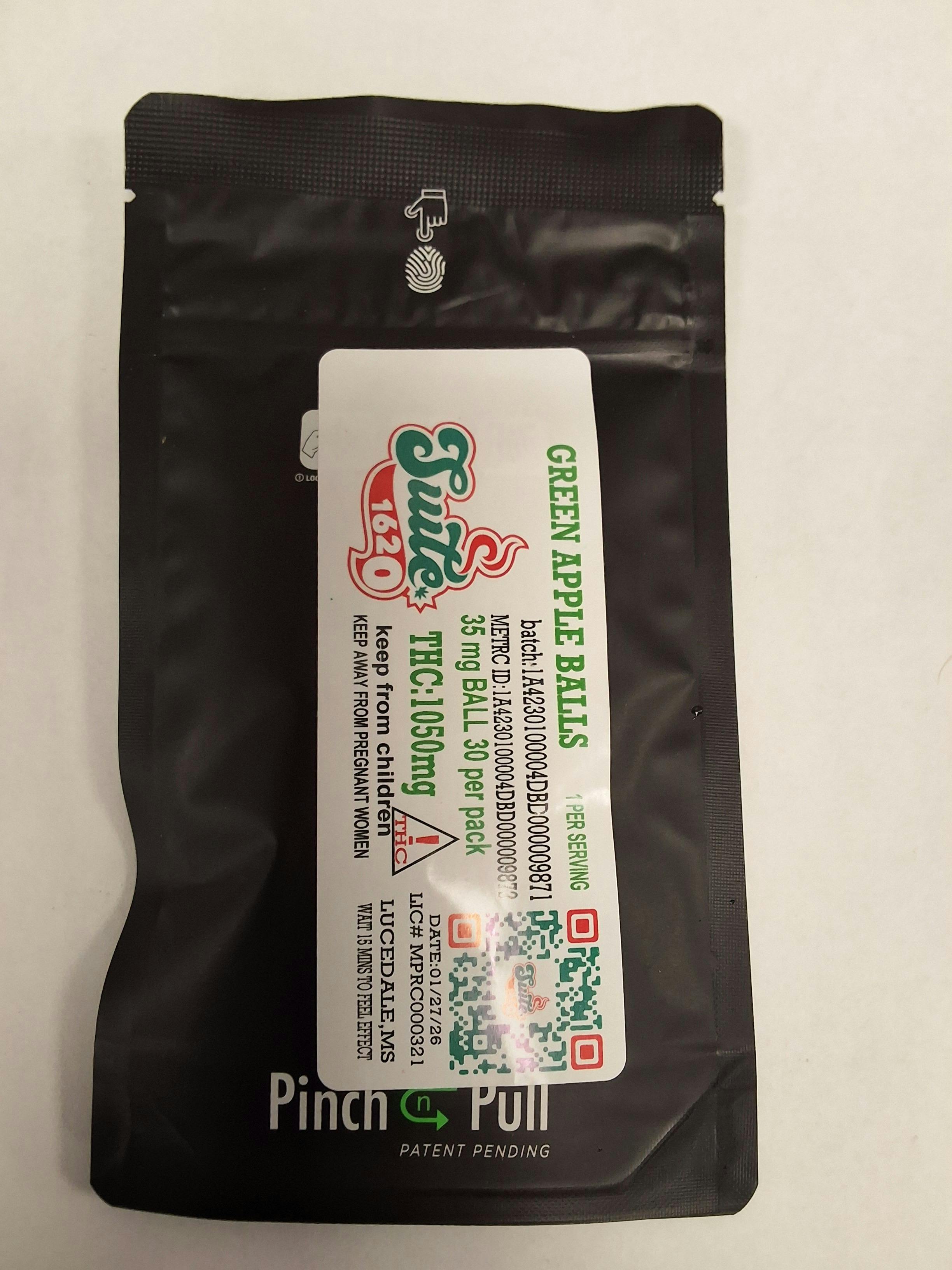Green Apple Drops 50mg (1000mg) - SUITE 1620