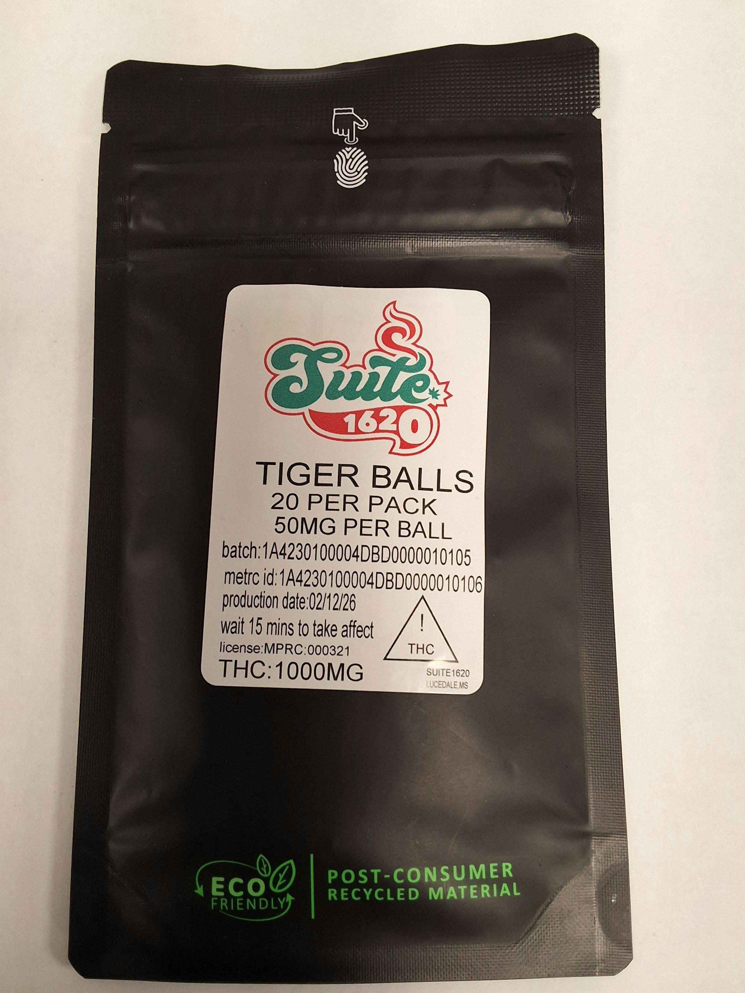Tigers Blood Balls (1000mg) - SUITE 1620